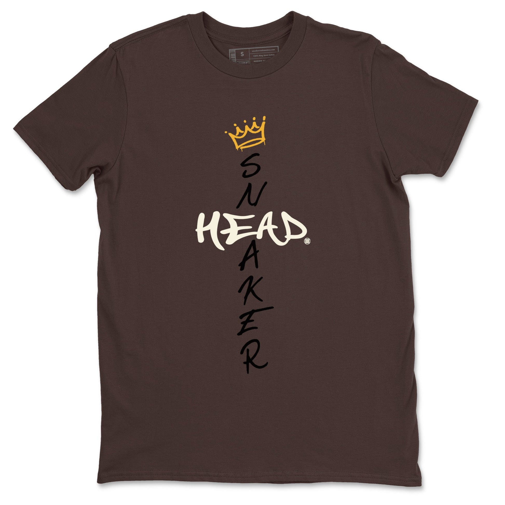 Air Jordan 1 Palomino shirt to match jordans Cross Sneakerhead sneaker tees Air Jordan 1 High OG Palomino SNRT Sneaker Release Tees Crew Neck Casual Unisex Dark Chocolate 2 T-Shirt