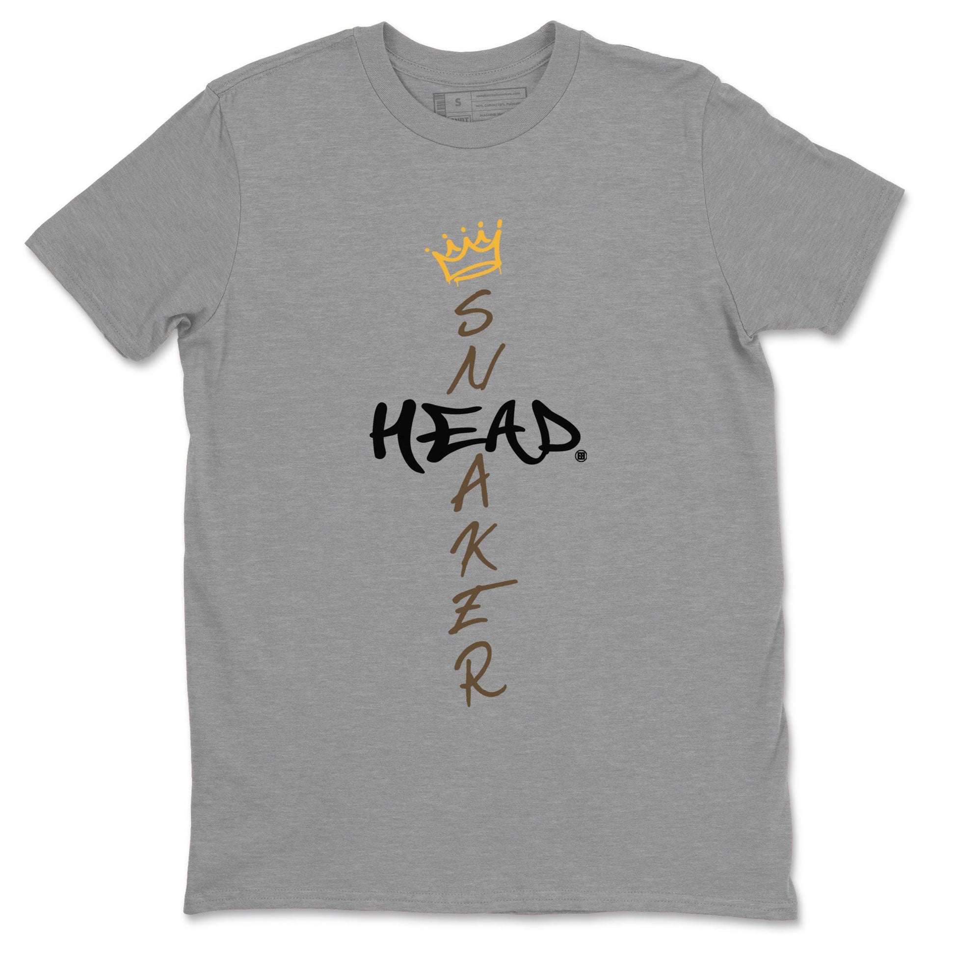 Air Jordan 1 Palomino shirt to match jordans Cross Sneakerhead sneaker tees Air Jordan 1 High OG Palomino SNRT Sneaker Release Tees Crew Neck Casual Unisex Heather Grey 2 T-Shirt