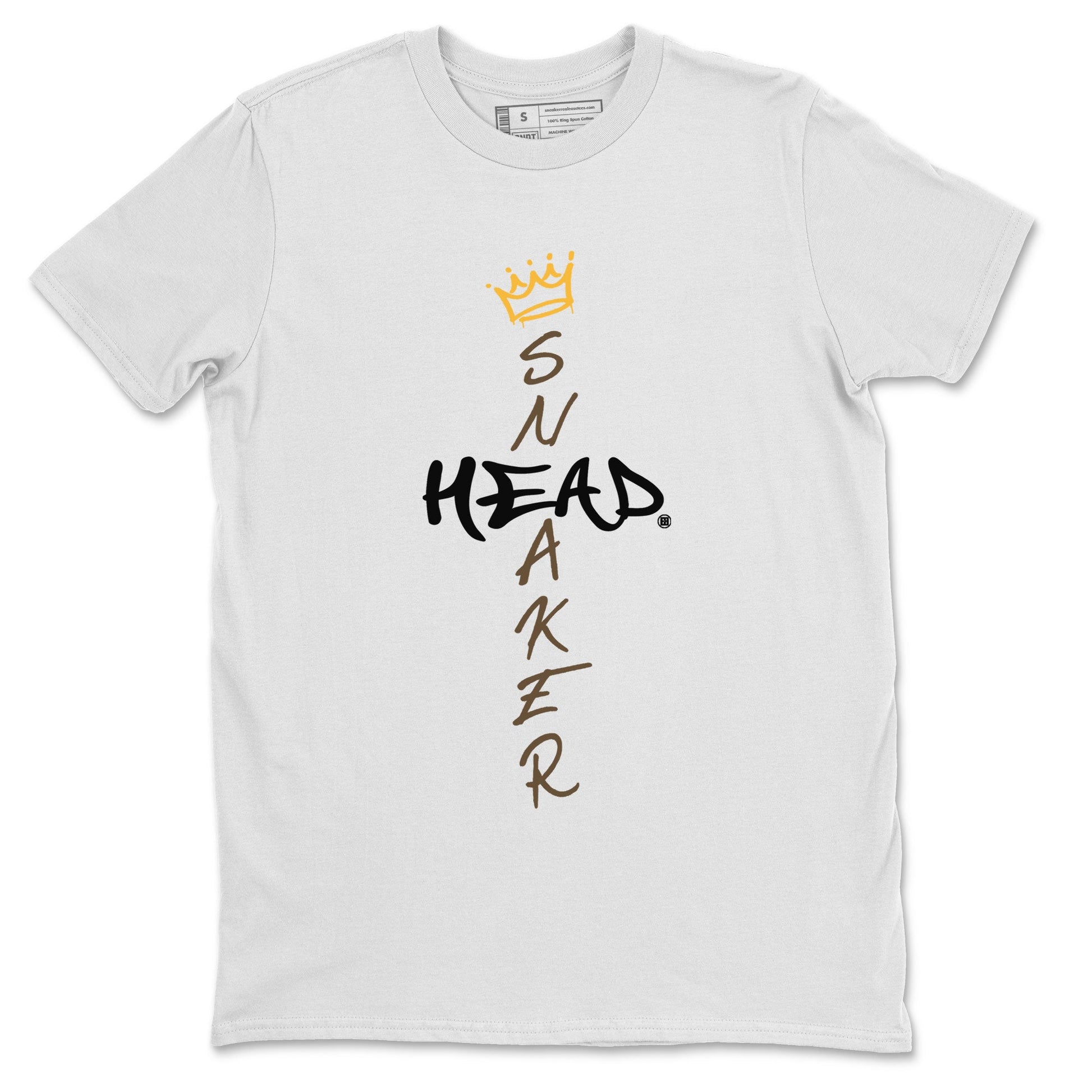 Air Jordan 1 Palomino shirt to match jordans Cross Sneakerhead sneaker tees Air Jordan 1 High OG Palomino SNRT Sneaker Release Tees Crew Neck Casual Unisex White 2 T-Shirt