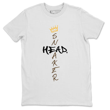 Air Jordan 1 Palomino shirt to match jordans Cross Sneakerhead sneaker tees Air Jordan 1 High OG Palomino SNRT Sneaker Release Tees Crew Neck Casual Unisex White 2 T-Shirt