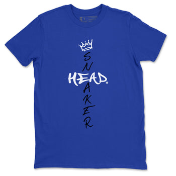 1s Royal Reimagined shirt to match jordans Cross Sneakerhead sneaker matching t-shirt Air Jordan 1 Royal Reimagined SNRT Sneaker Release Tees Unisex Royal Blue 2 T-Shirt