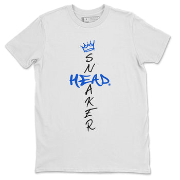 1s Royal Reimagined shirt to match jordans Cross Sneakerhead sneaker matching t-shirt Air Jordan 1 Royal Reimagined SNRT Sneaker Release Tees Unisex White 2 T-Shirt