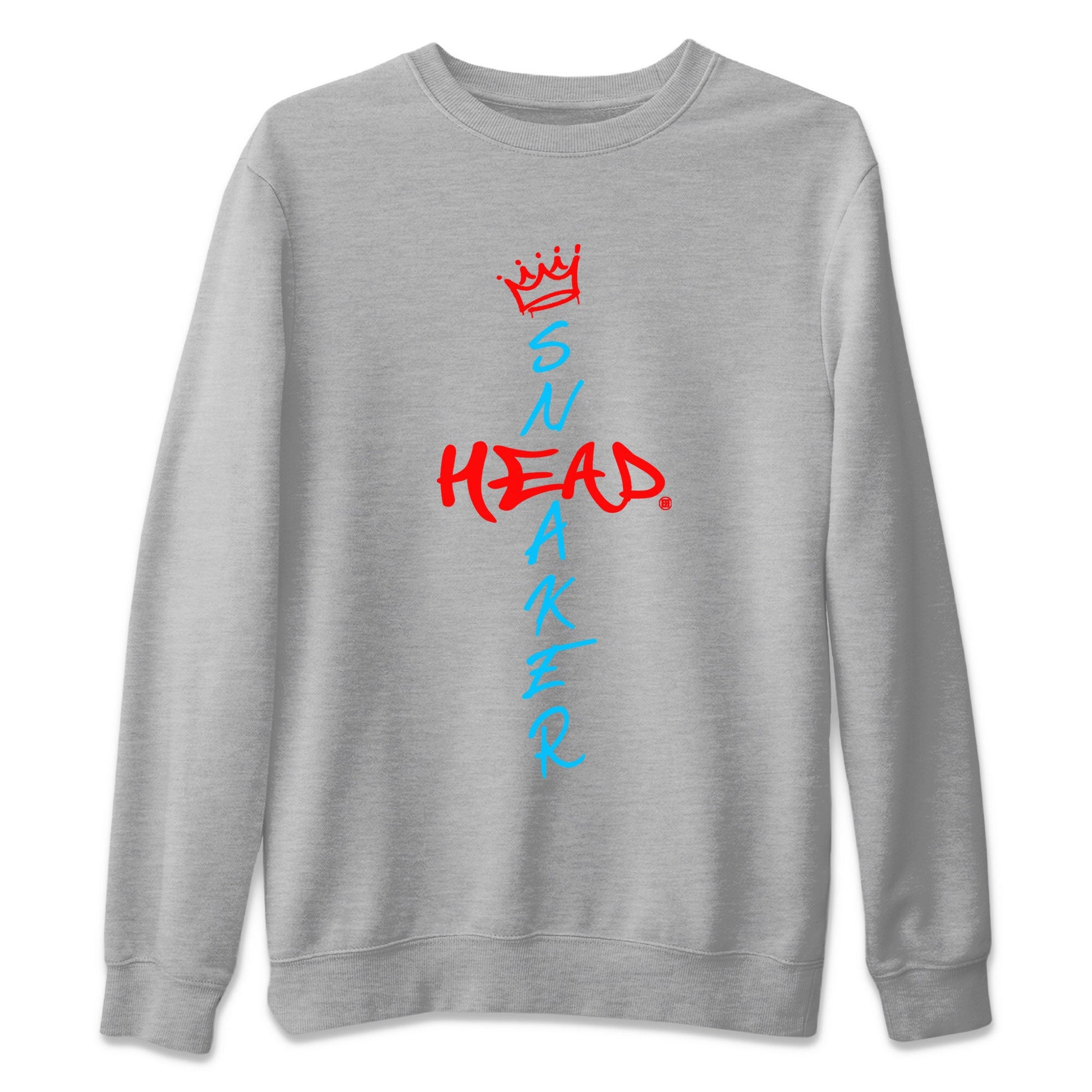 Air Jordan 1 UNC to Chicago Sneaker Match Tees Cross Sneakerhead Sneaker Tees Jordan 1 Low OG WMNS UNC to Chicago SNRT Sneaker Release Tees Unisex Shirts Heather Grey 2
