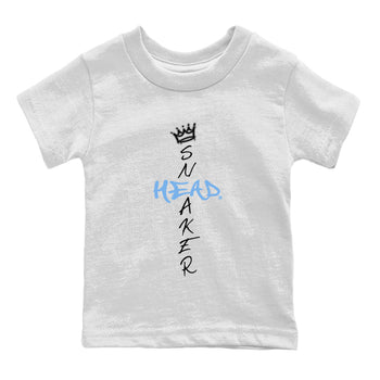 Air Jordan 1 Retro High OG UNC Toe Shirt to match Jordans Cross Sneakerhead Sneaker Tees Air Jordan 1 High OG UNC Toe SNRT Sneaker Release Tees Kids and Baby Tees White 2