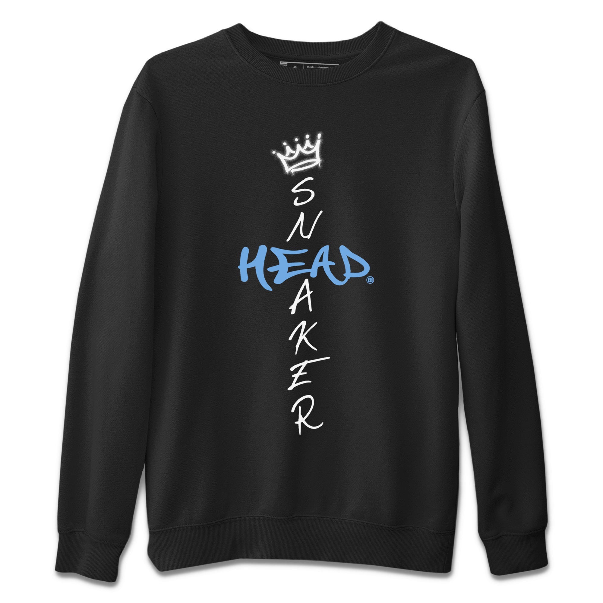 Air Jordan 1 Retro High OG UNC Toe Shirt to match Jordans Cross Sneakerhead Sneaker Tees Air Jordan 1 High OG UNC Toe SNRT Sneaker Release Tees Crew Neck T-Shirts Black 2