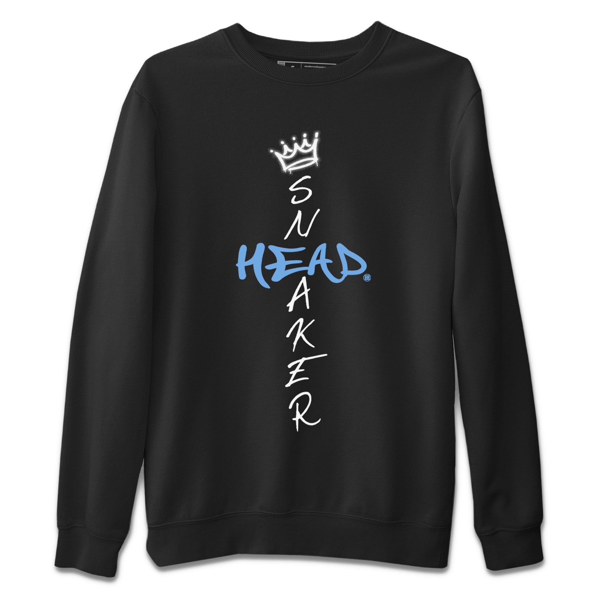 Air Jordan 1 Retro High OG UNC Toe Shirt to match Jordans Cross Sneakerhead Sneaker Tees Air Jordan 1 High OG UNC Toe SNRT Sneaker Release Tees Crew Neck T-Shirts Black 2