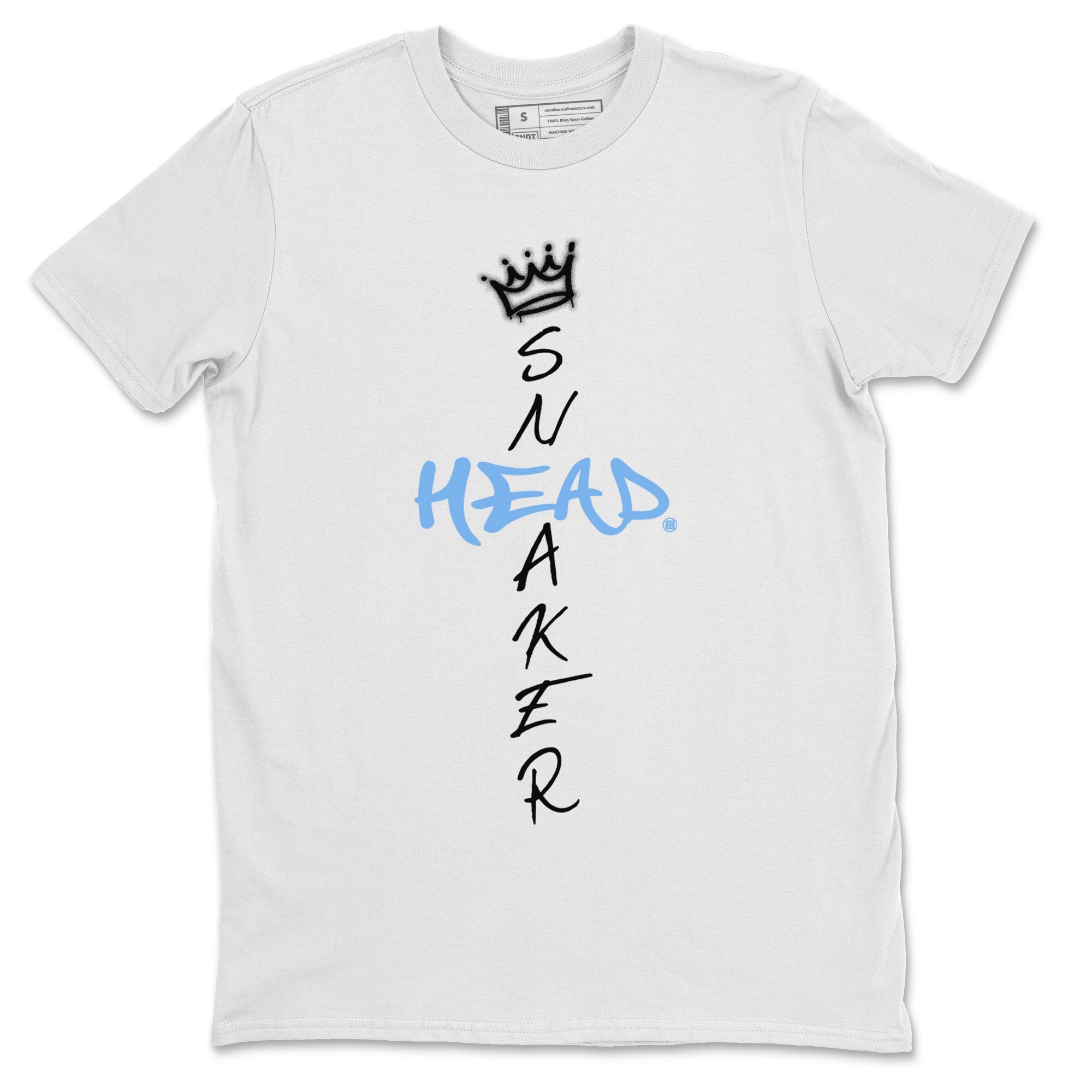 Air Jordan 1 Retro High OG UNC Toe Shirt to match Jordans Cross Sneakerhead Sneaker Tees Air Jordan 1 High OG UNC Toe SNRT Sneaker Release Tees Crew Neck T-Shirts White 2