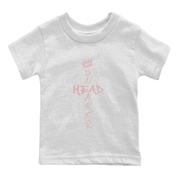 Air Jordan 1 Washed Pink Sneaker Match Tees Cross Sneakerhead Sneaker Tees Air Jordan 1 High OG WMNS Washed Pink Sneaker Release Tees Kids Shirts White 2