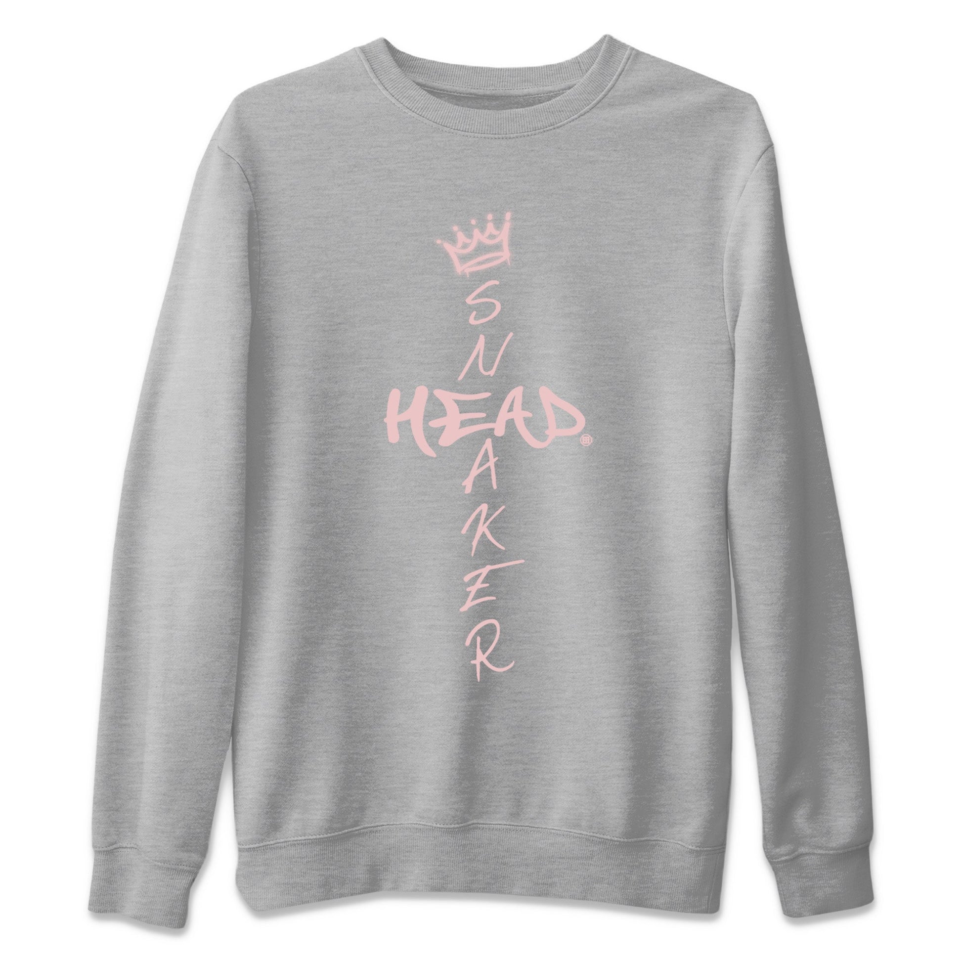 Air Jordan 1 Washed Pink Sneaker Match Tees Cross Sneakerhead Sneaker Tees Air Jordan 1 High OG WMNS Washed Pink Sneaker Release Tees Unisex Shirts Heather Grey 2