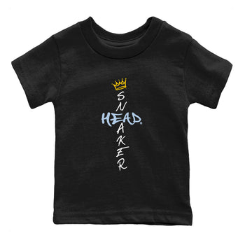 13s Blue Grey shirt to match jordans Cross Sneakerhead sneaker tees Air Jordan 13 Blue Grey SNRT sneaker release tees baby toddler Black 2 cotton Shirt