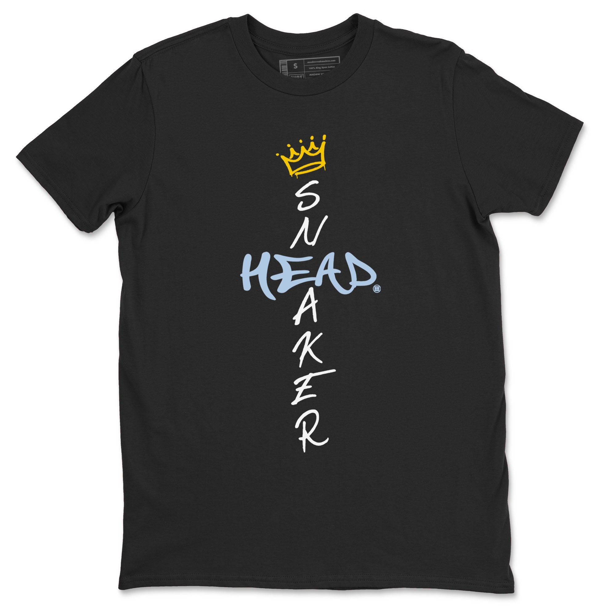 13s Blue Grey shirt to match jordans Cross Sneakerhead sneaker tees Air Jordan 13 Blue Grey SNRT Sneaker Release Tees unisex cotton Black 2 crew neck shirt