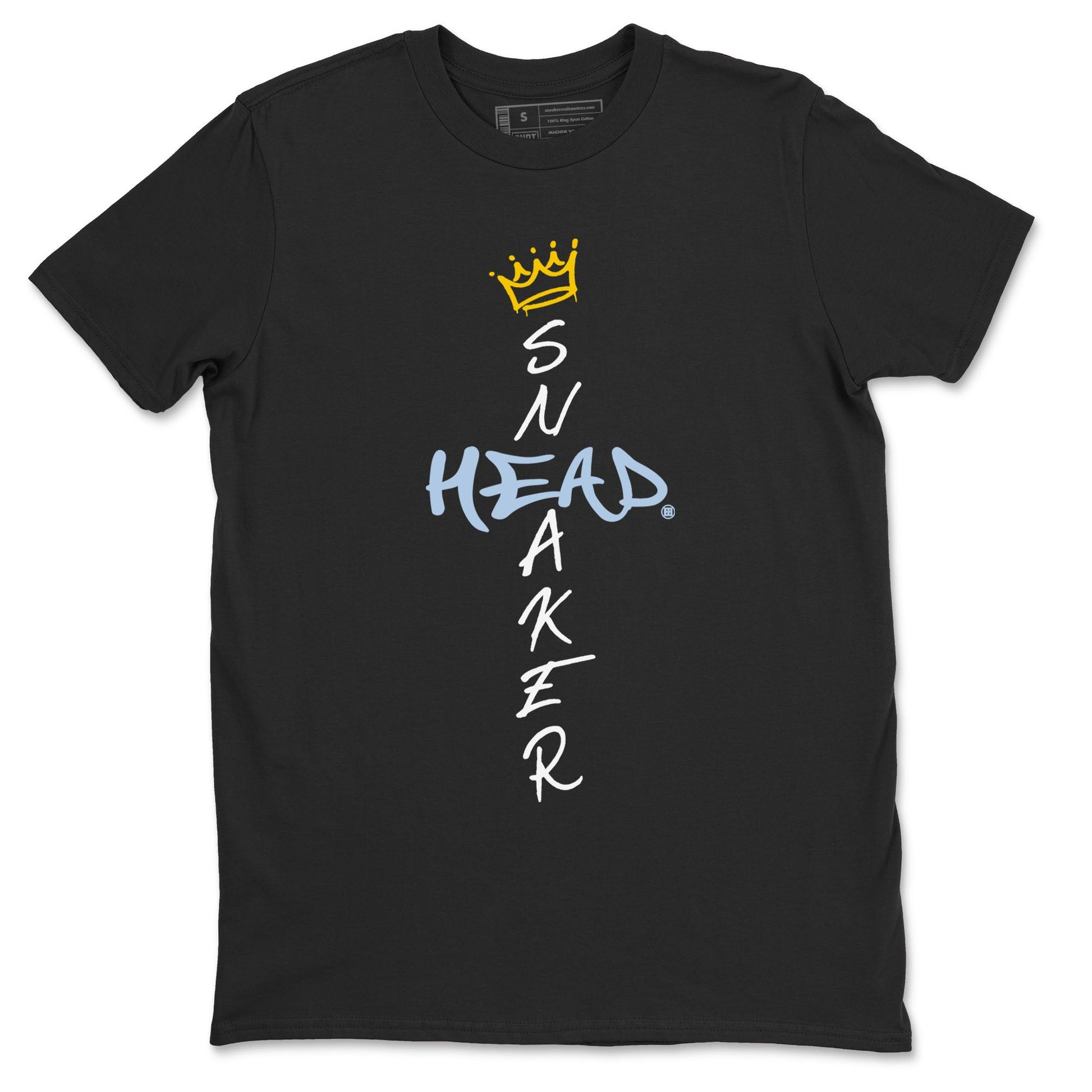 13s Blue Grey shirt to match jordans Cross Sneakerhead sneaker tees Air Jordan 13 Blue Grey SNRT Sneaker Release Tees unisex cotton Black 2 crew neck shirt