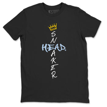 13s Blue Grey shirt to match jordans Cross Sneakerhead sneaker tees Air Jordan 13 Blue Grey SNRT Sneaker Release Tees unisex cotton Black 2 crew neck shirt