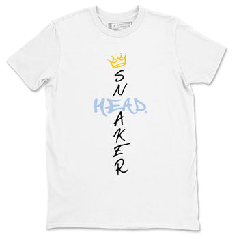 13s Blue Grey shirt to match jordans Cross Sneakerhead sneaker tees Air Jordan 13 Blue Grey SNRT Sneaker Release Tees unisex cotton White 2 crew neck shirt