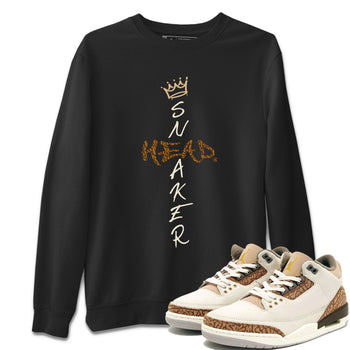 Air Jordan 3 Palomino shirt to match jordans Cross Sneakerhead sneaker tees 3s Palomino SNRT Sneaker Release Tees Unisex Black 1 T-Shirt