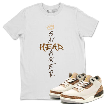 Air Jordan 3 Palomino shirt to match jordans Cross Sneakerhead sneaker tees 3s Palomino SNRT Sneaker Release Tees Unisex White 1 T-Shirt