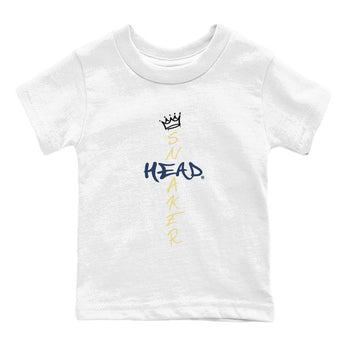 Air Jordan 5 A Ma Maniere x Dawn shirt to match jordans Cross Sneakerhead sneaker tees Air Jordan 5 A Ma Maniere x Photon Dust SNRT Sneaker Tees Sneaker Matching Shirt Baby Toddler White 2 T-Shirt