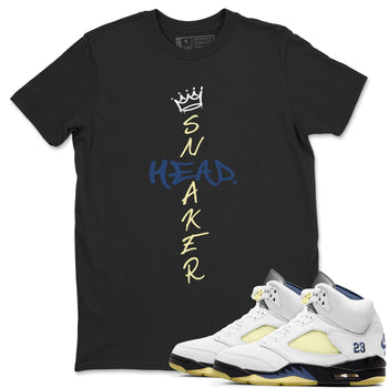 Air Jordan 5 A Ma Maniere x Dawn shirt to match jordans Cross Sneakerhead sneaker tees Air Jordan 5 A Ma Maniere x Photon Dust SNRT Sneaker Tees Sneaker Matching Shirt Unisex Black 1 T-Shirt