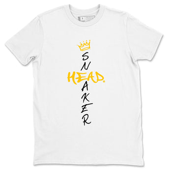 Air Jordan 6 Yellow Ochre shirt to match jordans Cross Sneakerhead special sneaker matching tees AJ6 Yellow Ochre SNRT sneaker tees Unisex White 2 T-Shirt