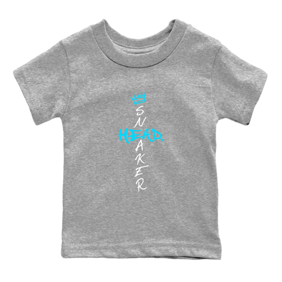9s Powder Blue shirt to match jordans Cross Sneakerhead sneaker tees Air Jordan 9 Powder Blue SNRT sneaker release tees baby toddler Heather Grey 2 cotton Shirt