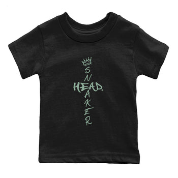 Dunk Low Mica Green Shirts Cross Sneakerhead Sneaker Tees Dunk Mica Green Sneaker Release Tees Kids Shirts Black 2