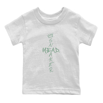 Dunk Low Mica Green Shirts Cross Sneakerhead Sneaker Tees Dunk Mica Green Sneaker Release Tees Kids Shirts White 2