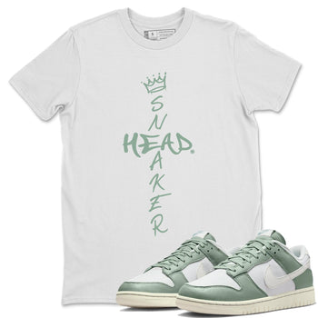 Dunk Low Mica Green Shirts Cross Sneakerhead Sneaker Tees Dunk Mica Green Sneaker Release Tees Unisex Shirts White 1