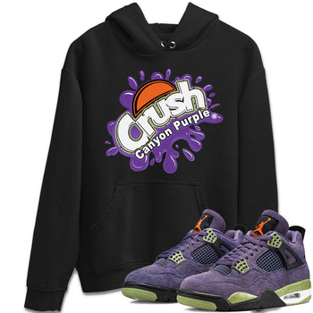 Jordan 4 Canyon Purple Sneaker Match Tees Crush Sneaker Tees Jordan 4 Canyon Purple Sneaker Release Tees Unisex Shirts