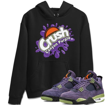 Jordan 4 Canyon Purple Sneaker Match Tees Crush Sneaker Tees Jordan 4 Canyon Purple Sneaker Release Tees Unisex Shirts