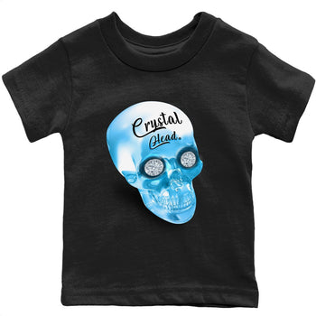 Jordan 1 Powder Blue Sneaker Match Tees Crystal Head Sneaker Tees Jordan 1 Powder Blue Sneaker Release Tees Kids Shirts