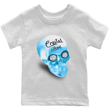 Jordan 1 Powder Blue Sneaker Match Tees Crystal Head Sneaker Tees Jordan 1 Powder Blue Sneaker Release Tees Kids Shirts
