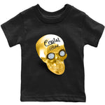 Jordan 12 Black Taxi Sneaker Match Tees Crystal Head Sneaker Tees Jordan 12 Black Taxi Sneaker Release Tees Kids Shirts