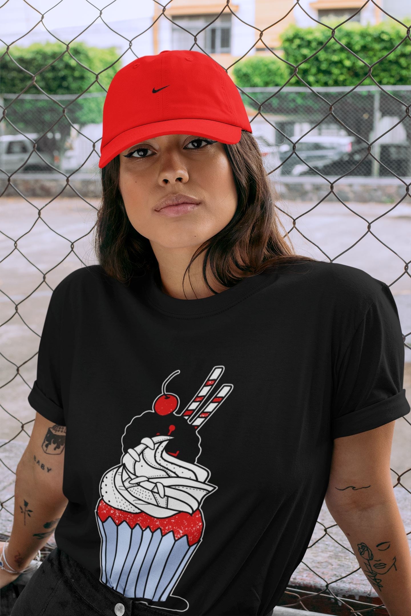 Jordan 6 Red Velvet Cookies Sneaker Match Tees Cup Cake Sneaker Tees Jordan 6 Red Velvet Cookies Sneaker Release Tees Unisex Shirts