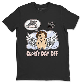 Air Jordan 1 Washed Pink Sneaker Match Tees Cupids Day Off Sneaker Tees AJ1 Washed Pink Sneaker Release Tees Unisex Shirts Black 2