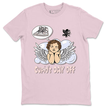 Air Jordan 1 Washed Pink Sneaker Match Tees Cupids Day Off Sneaker Tees AJ1 Washed Pink Sneaker Release Tees Unisex Shirts Pink 2