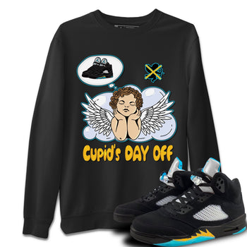 Jordan 5 Aqua Sneaker Match Tees Cupids Day Off Sneaker Tees Jordan 5 Aqua Sneaker Release Tees Unisex Shirts