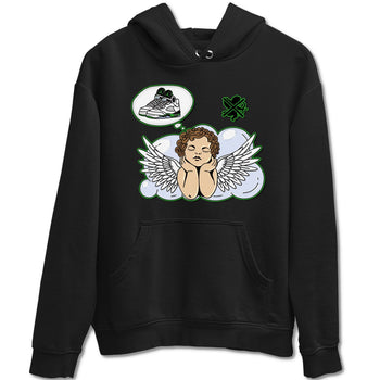 5s Lucky Green shirt to match jordans Cupids Day Off sneaker tees Air Jordan 5 Lucky Green SNRT Sneaker Release Tees unisex cotton Black 2 crew neck shirt