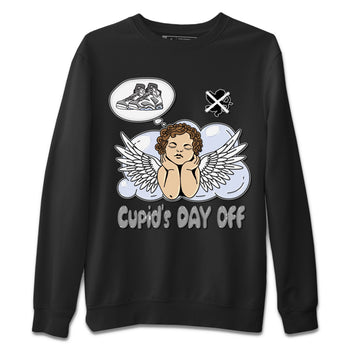 Jordan 6 Cool Grey Sneaker Match Tees Cupids Day Off Sneaker Tees Jordan 6 Cool Grey Sneaker Release Tees Unisex Shirts
