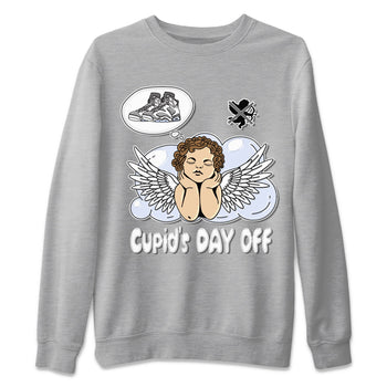 Jordan 6 Cool Grey Sneaker Match Tees Cupids Day Off Sneaker Tees Jordan 6 Cool Grey Sneaker Release Tees Unisex Shirts