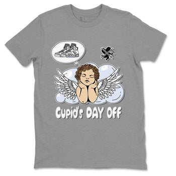 Jordan 6 Cool Grey Sneaker Match Tees Cupids Day Off Sneaker Tees Jordan 6 Cool Grey Sneaker Release Tees Unisex Shirts