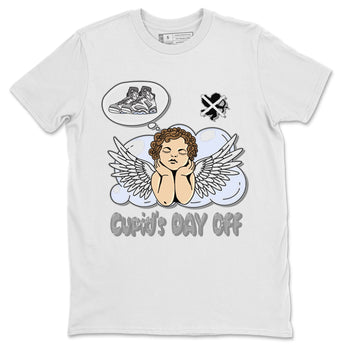 Jordan 6 Cool Grey Sneaker Match Tees Cupids Day Off Sneaker Tees Jordan 6 Cool Grey Sneaker Release Tees Unisex Shirts