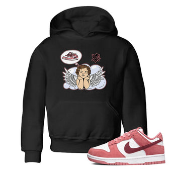 Dunk Valentine's Day shirt to match jordans Cupids Day Off sneaker tees Dunks Valentine's Day SNRT sneaker release tees baby toddler Black 1 cotton Shirt