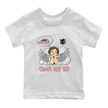 Nike Dunks Low Rose Whisper shirt to match jordans Cupids Day Off sneaker tees Nike Dunk Rose Whisper SNRT Sneaker Release Tees Baby Toddler White 2 T-Shirt