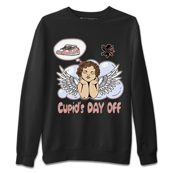 Nike Dunks Low Rose Whisper shirt to match jordans Cupids Day Off sneaker tees Nike Dunk Rose Whisper SNRT Sneaker Release Tees Unisex Black 2 T-Shirt