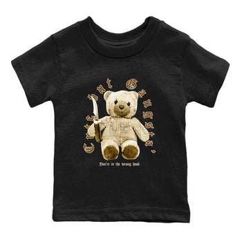 Jordan 3 Retro Palomino Sneaker Matching T-Shirt Cute Gangsta Sneaker Tees Air Jordan 3 Palomino Sneaker Release Tees Kids Shirts Black 2