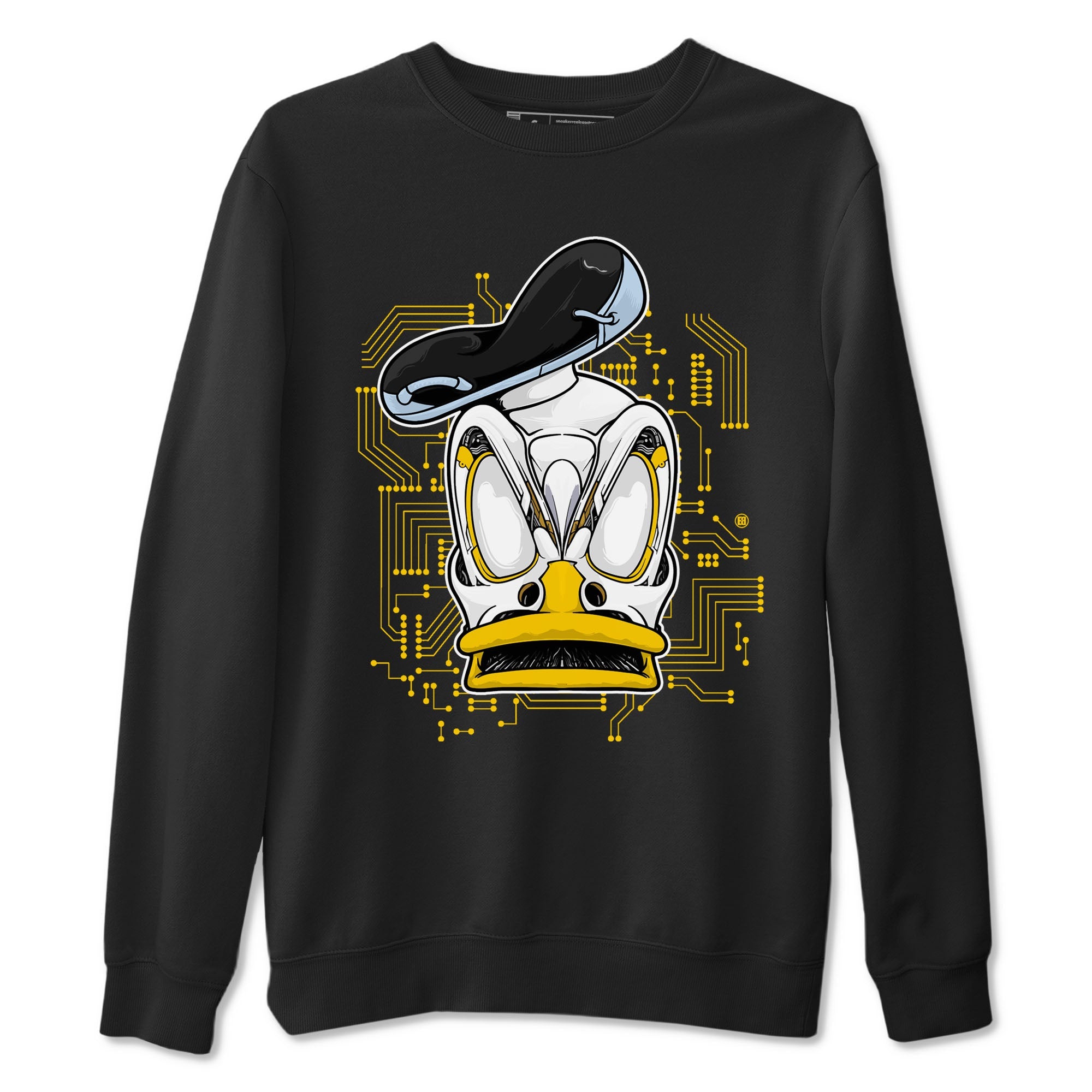 AJ6 Yellow Ochre shirt to match jordans Cyber Duck sneaker tees Air Jordan 6 Yellow Ochre SNRT Sneaker Release Tees unisex cotton Black 2 crew neck shirt
