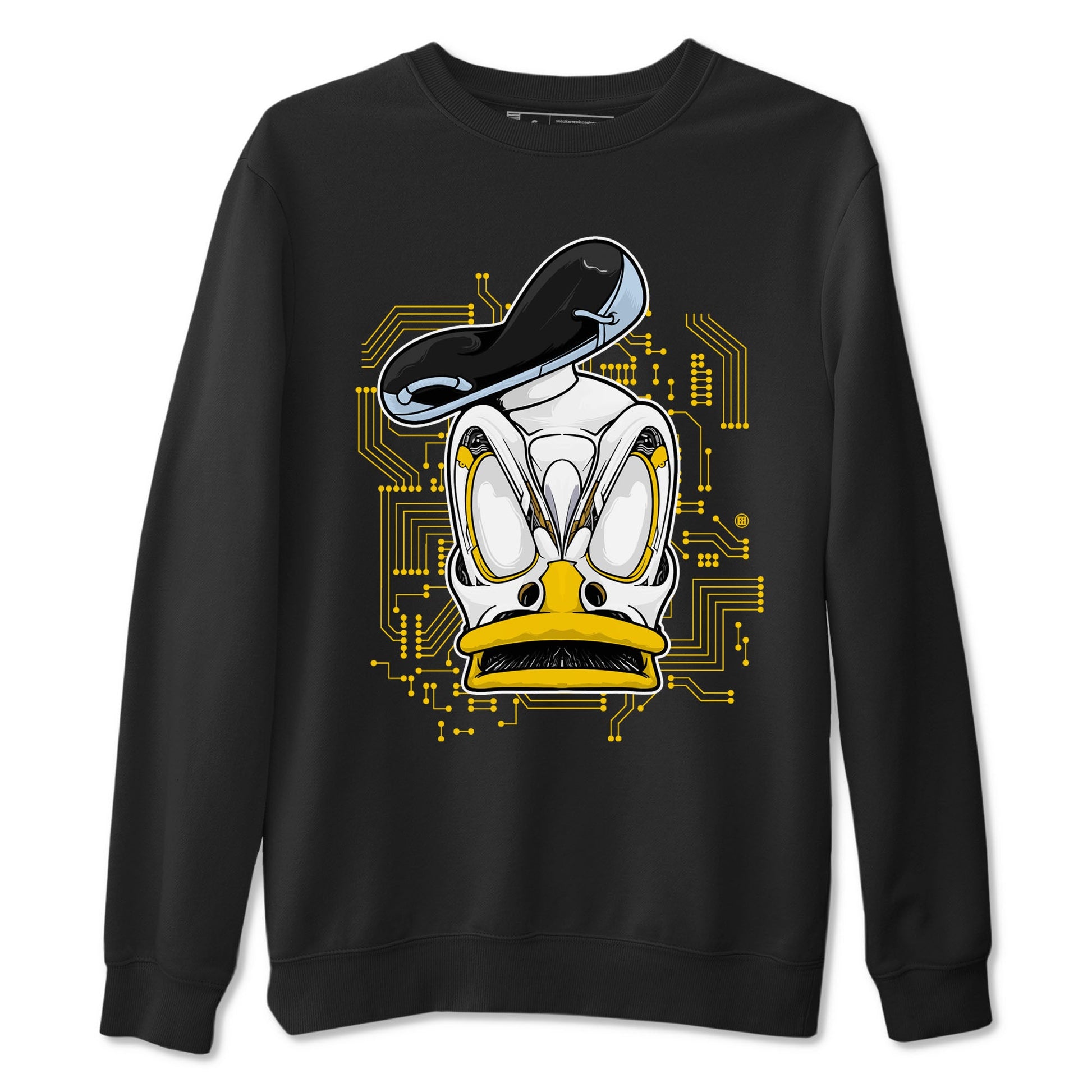 AJ6 Yellow Ochre shirt to match jordans Cyber Duck sneaker tees Air Jordan 6 Yellow Ochre SNRT Sneaker Release Tees unisex cotton Black 2 crew neck shirt