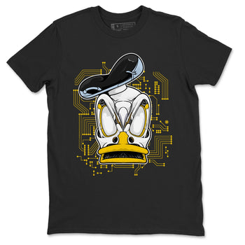AJ6 Yellow Ochre shirt to match jordans Cyber Duck sneaker tees Air Jordan 6 Yellow Ochre SNRT Sneaker Release Tees unisex cotton Black 2 crew neck shirt