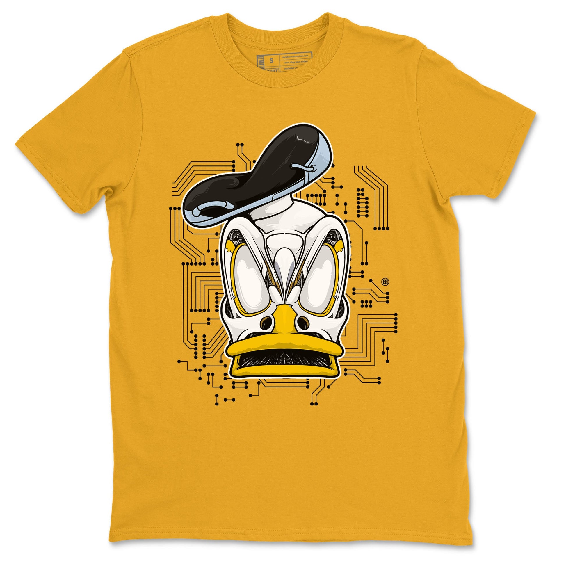 AJ6 Yellow Ochre shirt to match jordans Cyber Duck sneaker tees Air Jordan 6 Yellow Ochre SNRT Sneaker Release Tees unisex cotton Gold 2 crew neck shirt