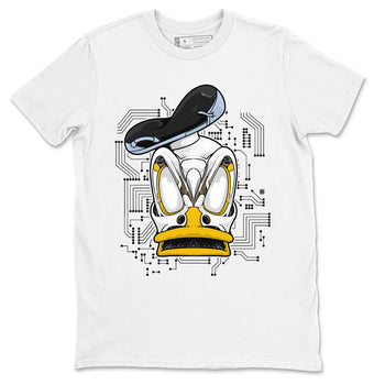 AJ6 Yellow Ochre shirt to match jordans Cyber Duck sneaker tees Air Jordan 6 Yellow Ochre SNRT Sneaker Release Tees unisex cotton White 2 crew neck shirt